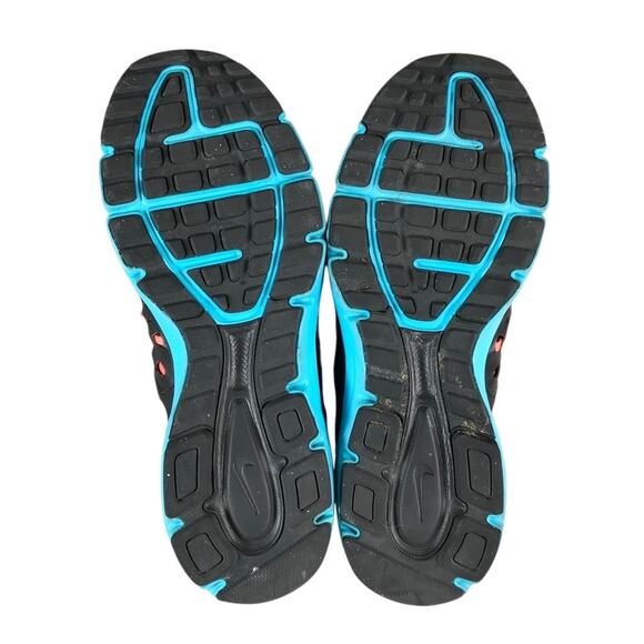 NIKE VTG Dual Fusion Sneaker Women 9.5 Black Pink Mesh Running Jogging Outdoor - Picture 6 of 13